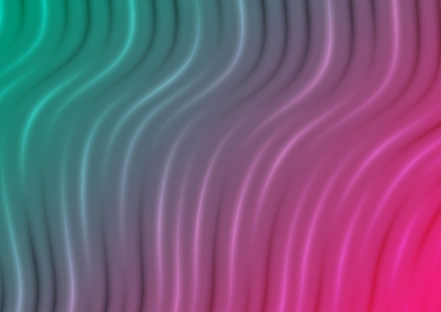 Heldere vloeibare vloeiende golven abstract vector kunst achtergrond