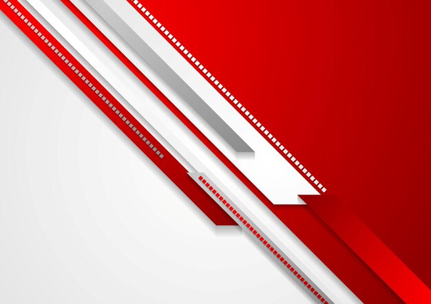 Helderrode achtergrond van technologiebedrijven