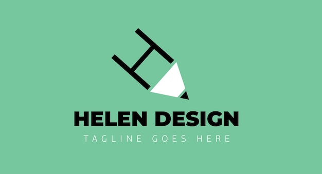 Helen ontwerpstudio logo vector