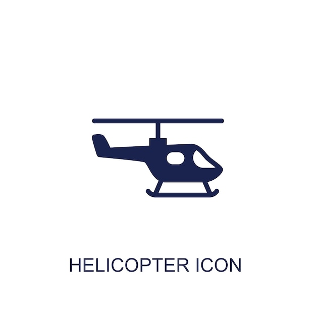 helicopter icon white background