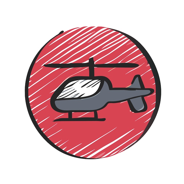 helicopter vector graphics illustration EPS source file format lossless scaling icon design