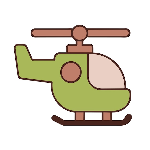 helicopter vector graphics illustration EPS source file format lossless scaling icon design