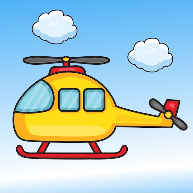 Helikopter Cartoon