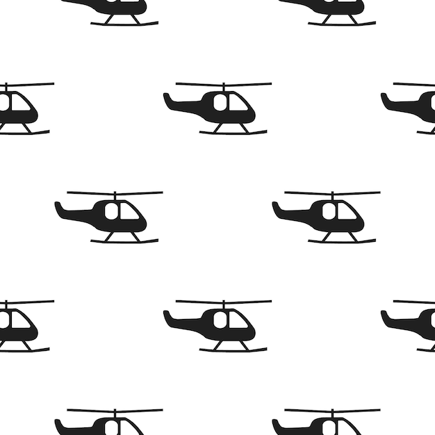 Helikopter pictogram illustratie