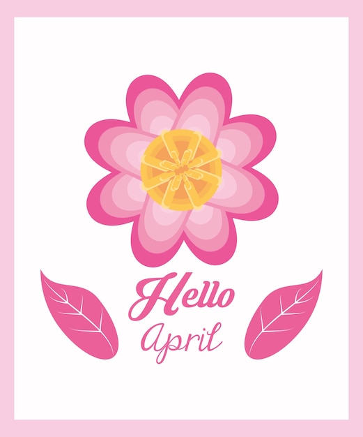 Hello april design