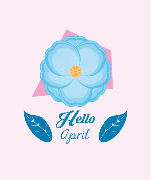 Hello april design