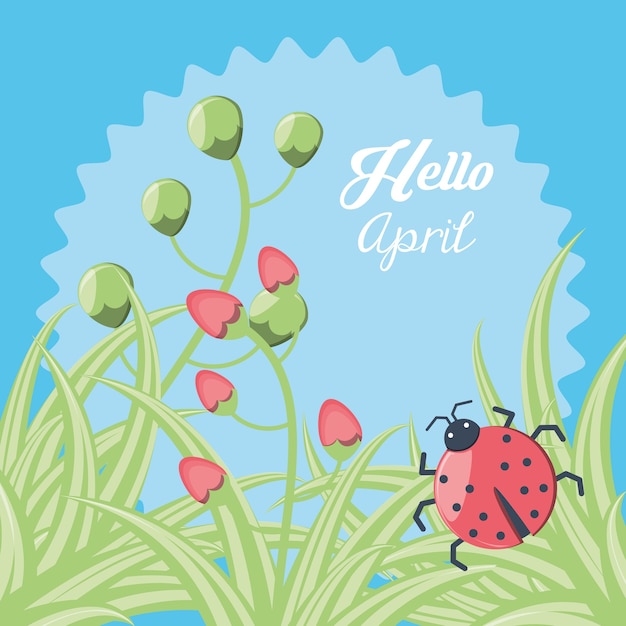 Hello april design