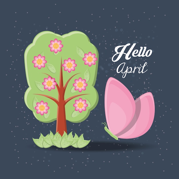 Hello april design