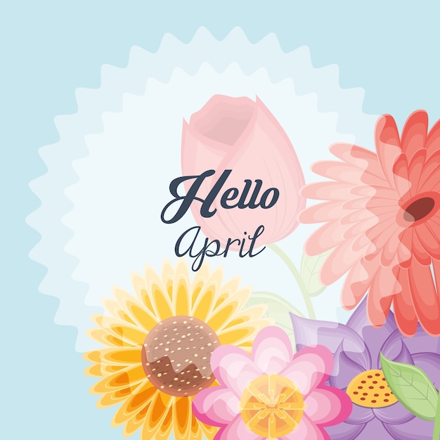 Hello april design