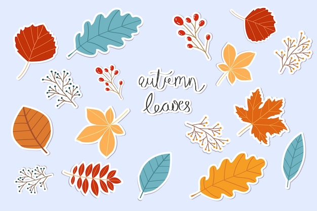 Hello autumn vector illustration