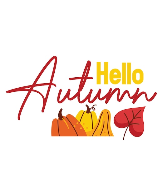 Hello autumn