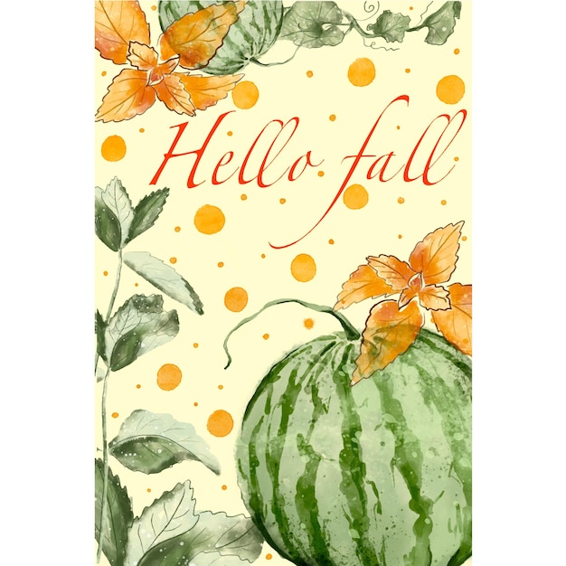 Hello Fall Pumpkin and Sunflower Garden Flag