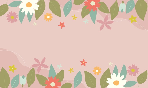 Hello Spring Spring wallpaper Spring season background vector