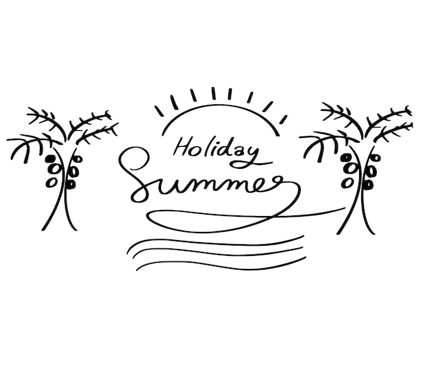 Hello Summer relax enjoy font paint draw beach sun calligraphy font hot happy summer vacation holiday Lemon juice decoration business marketing sale discount clearance promotion advertisement