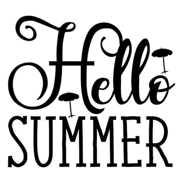 Здравствуй, лето SVG