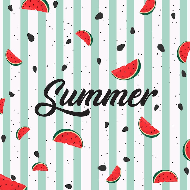 Привет, лето, добро пожаловать, лето, лето, время, векторная иллюстрация