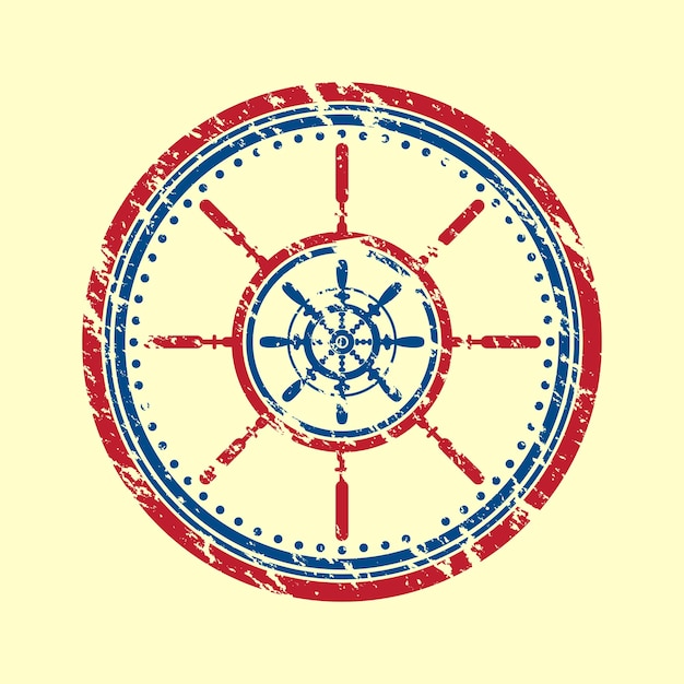 helm symbol grunge