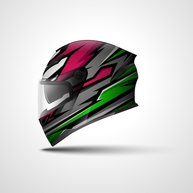 Design avvolgente sportivo da corsa per casco