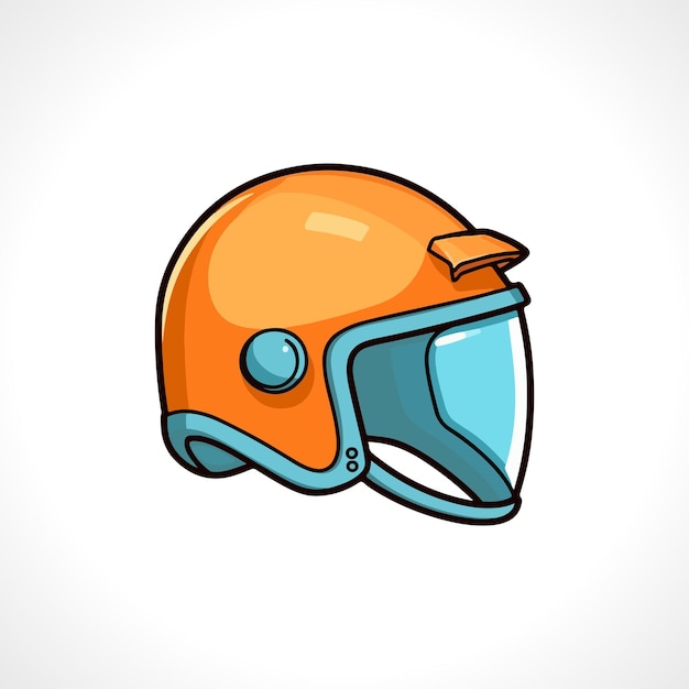 Helmet Vector Helmet Illustration Helmet Logo Design Bike Helmet