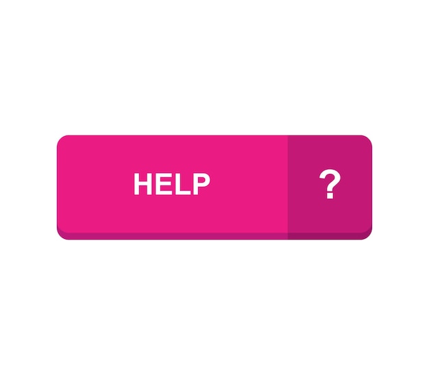 Vector help button