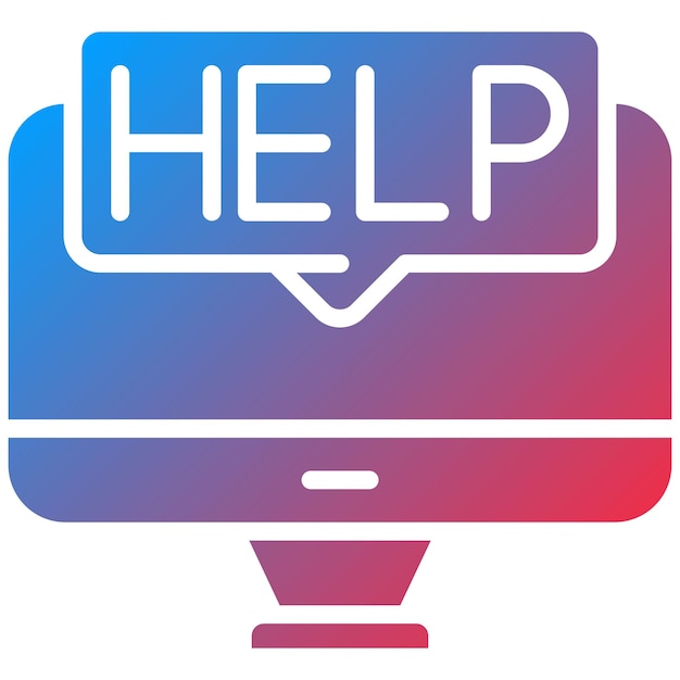 Help icon vector image Can be used for Design