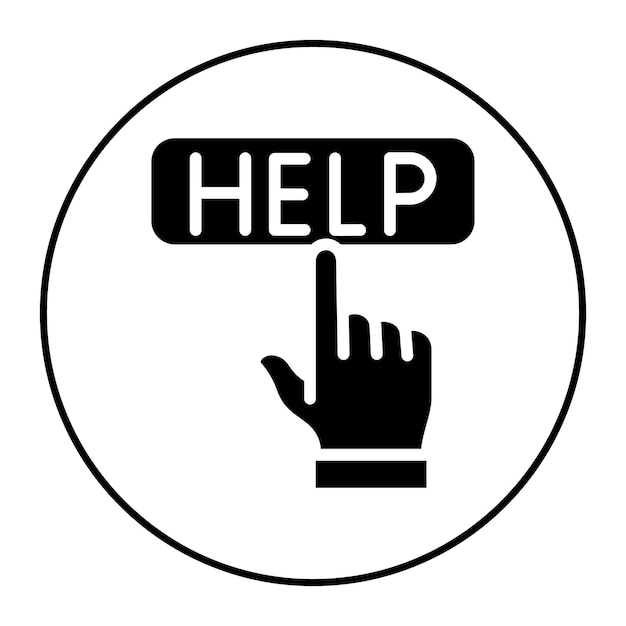 Help icon vector image Can be used for Homeless