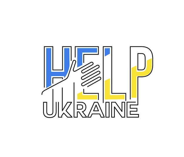 help ukraine stop the war russia poster