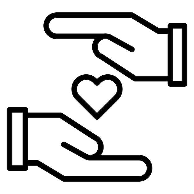 Helping Hand icon vector image Can be used for Friendship