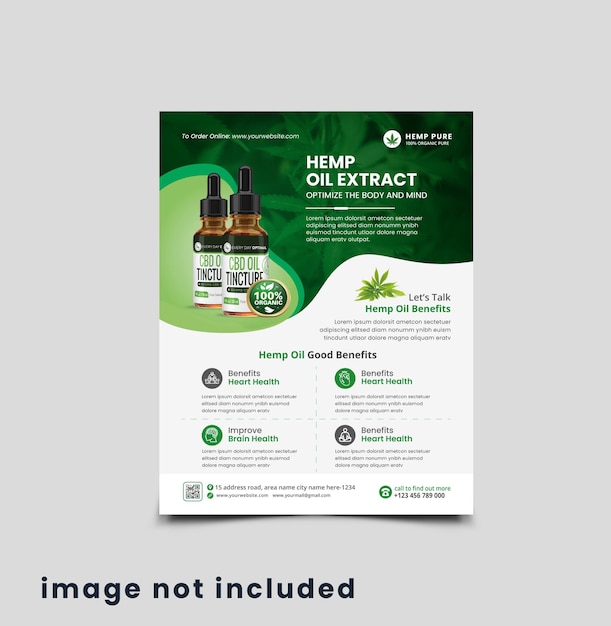 Hemp Products Flyer