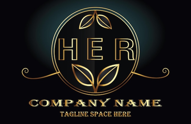 HER Letter Logo