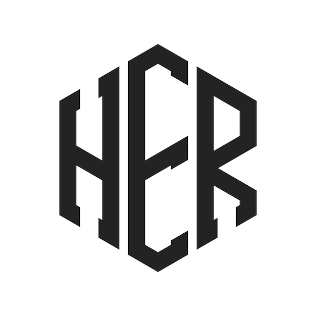 ロゴのデザインはHER (ヘクサゴン) の形を用いたLogo (モノグラム) です