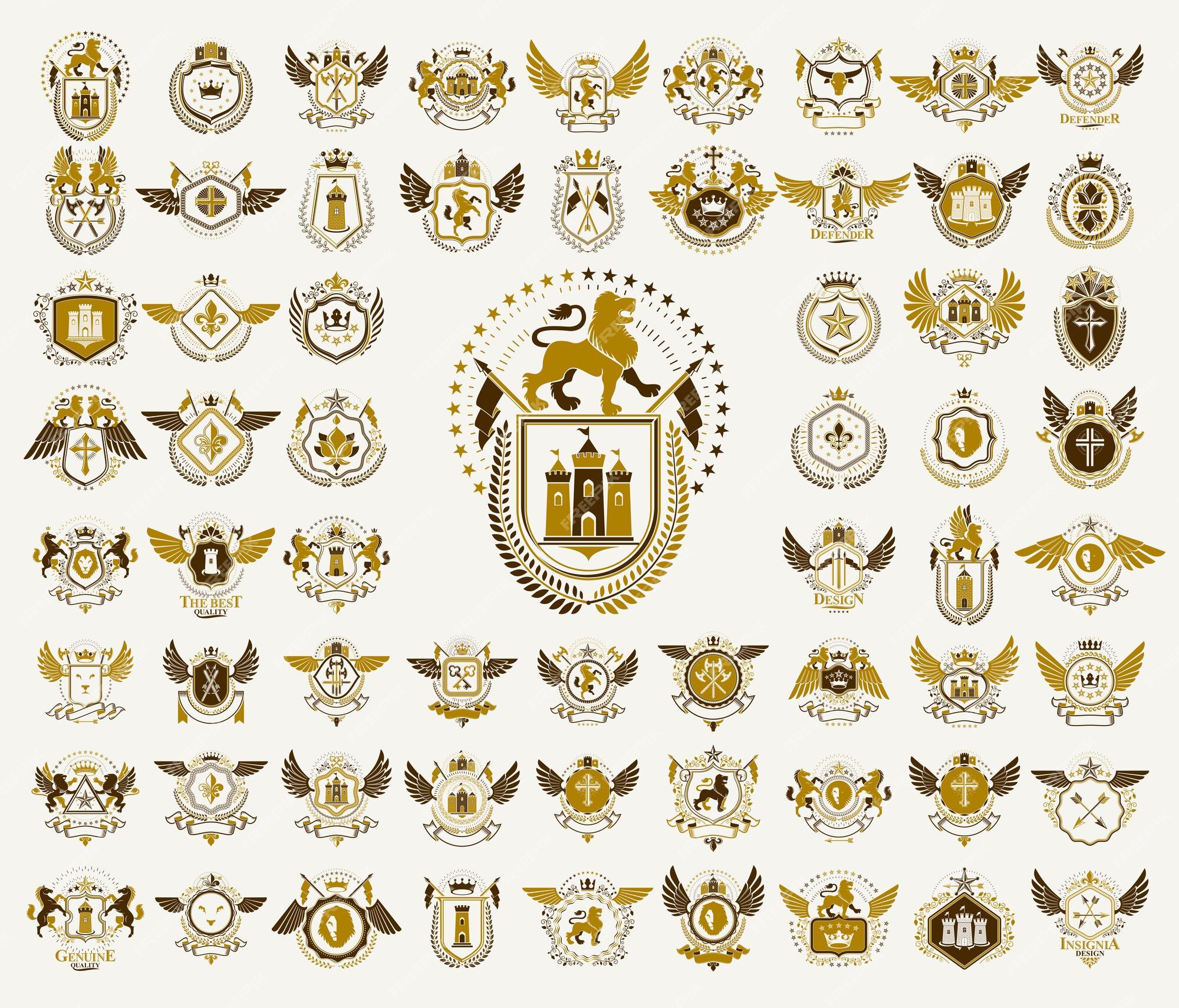 heraldry coat of arms symbols