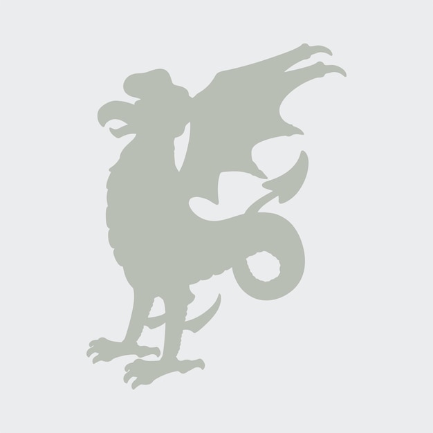 Vector heraldic element vector illustration