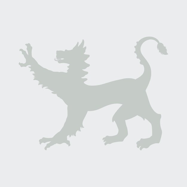 Vector heraldic element vector illustration