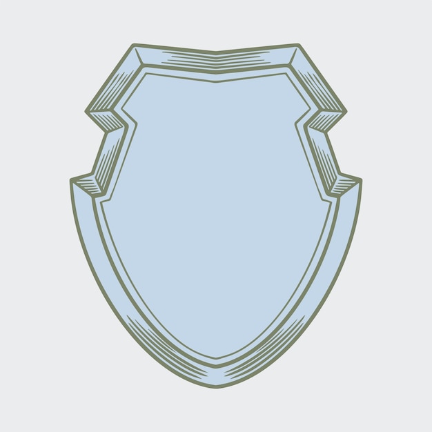 Heraldische element vectorillustratie