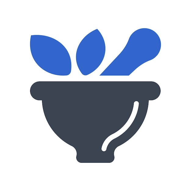 Vector herbal medicine icon