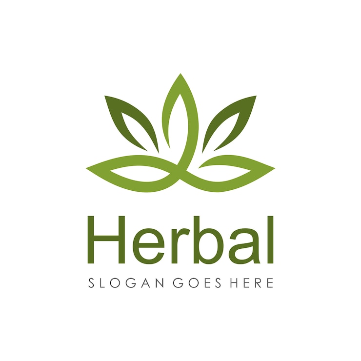 Vector herbal and spa