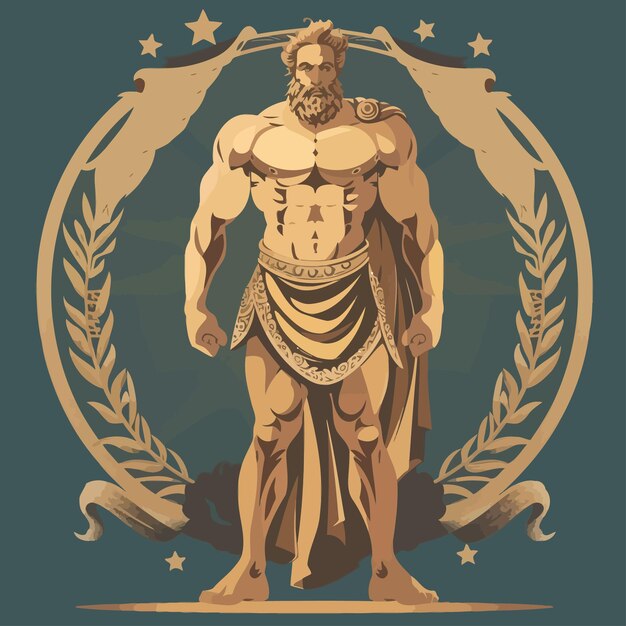 Vector hercules_heracles_mythology_twelve_labors_vector