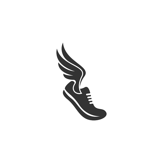 Herenschoenen logo pictogram ontwerp illustratie