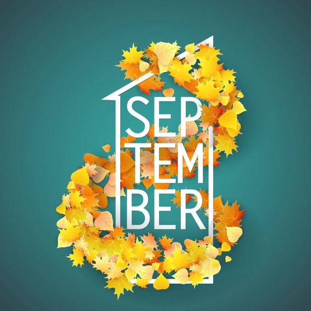 Herfst achtergrond ontwerp