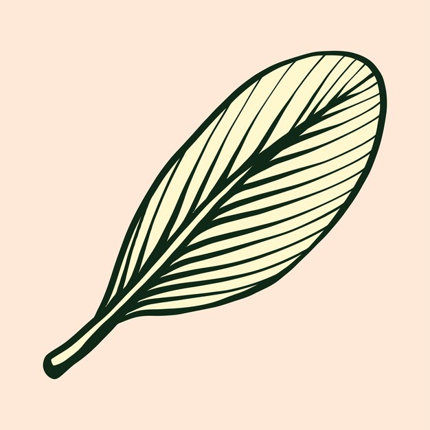 Herfst blad vectorillustratie