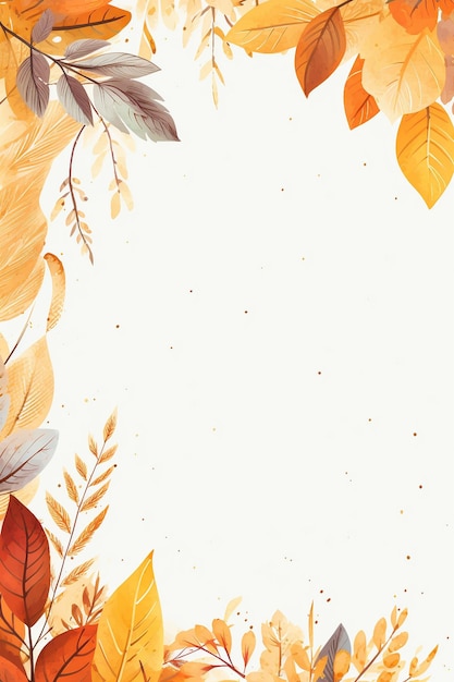 Vector herfst flyer banner