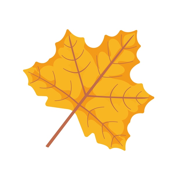 Herfst gouden esdoornblad clipart