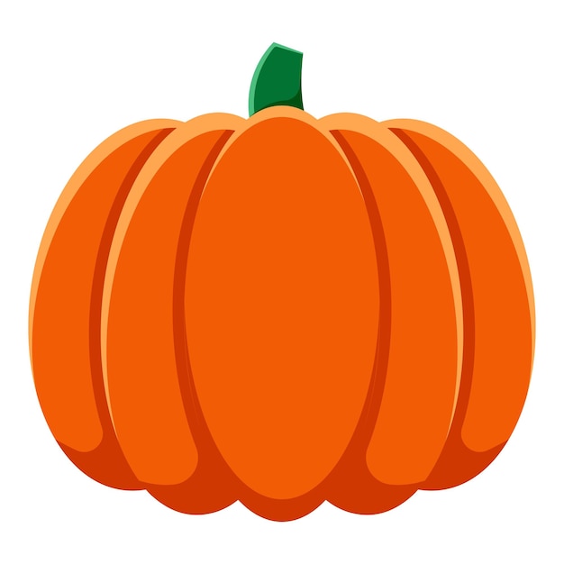 Vector herfst halloween of thanksgiving pompoen symbool