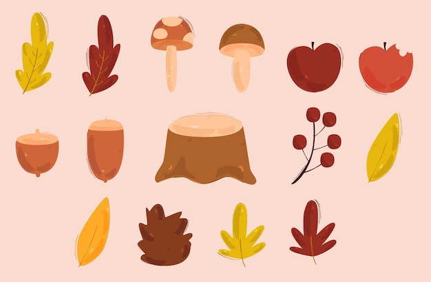 Vector herfst illustratie