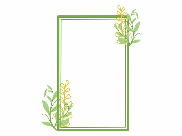 Herfstframe met bladeren op de achtergrond