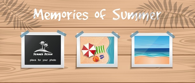 Herinneringen aan de zomer Foto's over zomerrust