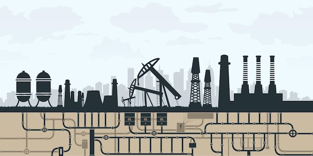 Vector hernieuwbare energieillustratie met elementen van het water van de zon, wind en aarde