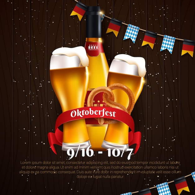 Het festival van het oktoberfestbier