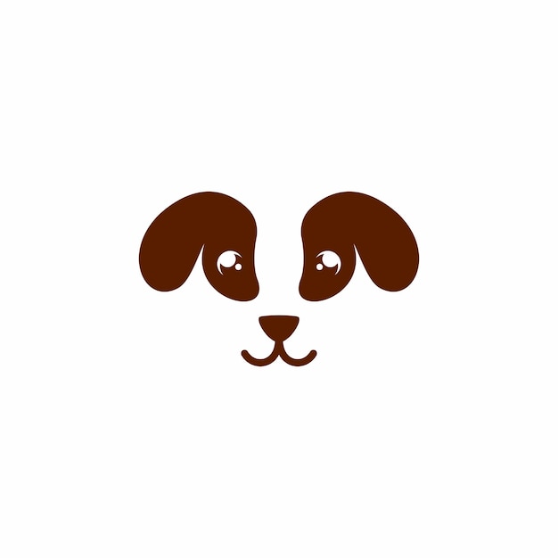 Het gezicht van een hond met een zwart en bruin gezicht.